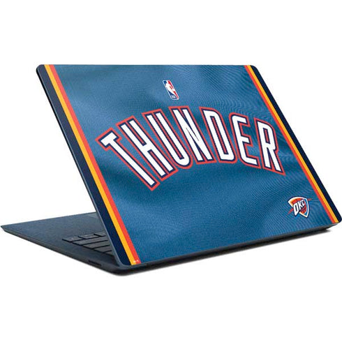 NBA Oklahoma City Thunder Jersey Surface Laptop Skin